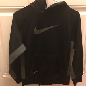 Nike hoody (black/gray) youth large